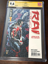 FREE SHIPPING Valiant Rai #1 (2014) Hitch Variant CGC 9.6 Signed Clayton Crain picture