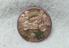 1995 Harley Davidson DAYTONA .999 Silver Fat Boy Commemorative Coin picture