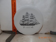 Rorstrand, Sweden 1800 ship plate - No damage picture