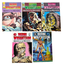 BERNIE WRIGHTSON: MASTER OF THE MACABRE 1 2 3 4 5 COMPLETE SET Pacific 1983 picture