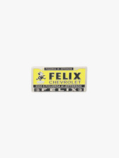 Original Felix Chev License Plate Pin picture