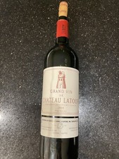 2001 Grand Vin de Chateau Latour Empty Wine Bottle with Cork picture