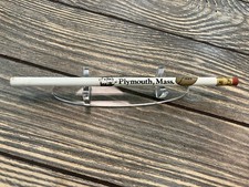 Plymouth Mass. Mayflower 1620 Souvenir Pencil Collectible Vintage White picture