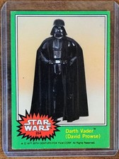 1977 Topps Star Wars #254 - Darth Vader (David Prowse) picture