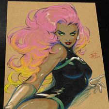 Starfire Art Print Signed 8.5x11 | Art by Keyeske picture