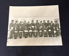 Prince Hall African American Freemasons Fraternal Photograph Blk. & Wht. 8”x10” picture