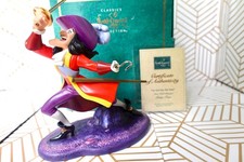 WDCC Captain Hook I've Got You This Time Peter Pan Figurine Box COA Retired picture