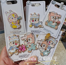 Authentic Shanghai Disney Chip Dale Fairy Tale Kingdom 2026 Pin Full Set picture