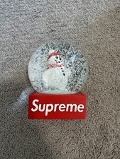 Supreme Snowman Snowglobe Brand New Never Displayed Authentic picture