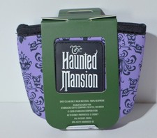 NEW Disney Parks 2026 Starbucks Haunted Mansion Purple Fabric Cup Sleeve 16 oz picture