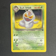 Dark Arbok 19/82 Gold W Stamp MP - 2000 WOTC Promo Pokemon TCG - US SELLER picture