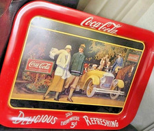 Vintage 1987 Coke Coca-Cola Tray 