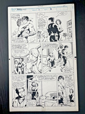 Wonder Man  #1  (1991) Pg 9 Jeff Johnson Terry Austin Original Comic art Marvel picture