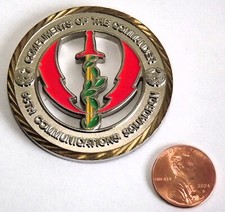 Challenge Coin - USAF - 96th Communications Squadron - Commander - Eglin AFB FL picture