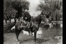 Carlisle Pennsylvania Richard Henry Pratt Horseback Indian School 1901 picture