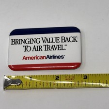 VINTAGE NOS  PINBACK - AMERICAN AIRLINES - VALUE picture