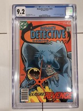 Detective Comics 474 First Deadshot Appearance CGC 9.2 White Pages picture