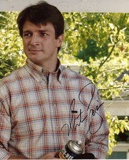 Nathan Fillion Castle/Firefly/The Rookie AUTOGRAPH Photo picture