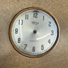 Vintage TELECHRON B 3 M16 CLOCK Electric Face raised Letters, Dome Glass Cover picture