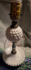 1960's Vintage Hobnail Milk Glass 11