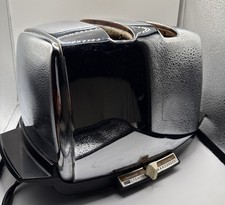 Vintage Sunbeam Radiant Control Toaster Model AT-W Chrome Made in USA WORKS picture