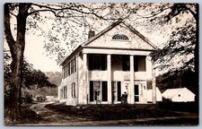 K44/ Lakeville Connecticut RPPC Postcard c1910 Home Greenhouse 131 picture