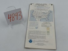 NOAA Sectional Aeronautical Chart Scale 1:500,000 Dallas Ft. Worth, 37th Ed 1986 picture