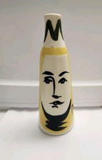Vtg Picasso by Padilla Mexico Hand Painted Face Vase 1944 Edition  picture