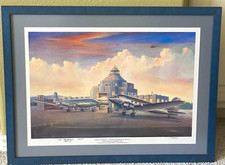 Framed Aviation Art Print 