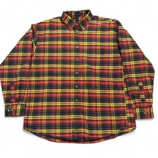 Gant multicoloured plaid button up shirt Size L #menswear picture