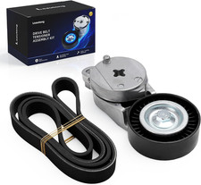 Belt Tensioner and Serpentine Belt Kit for Toyota Venza 2009-2015 picture