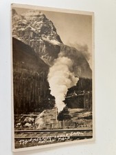 Entering Lower Spiral Tunnel Field Banff Canada Postcard picture