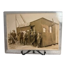 Antique 1890's Cabinet Card Occupational Photograph of Civil Engineers picture