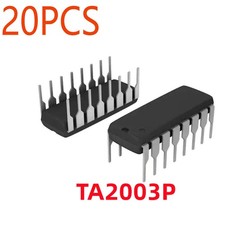 20PCS TA2003 DIP-16 TA2003P DIP TA2003AP DIP16 FM AM Radio Integrated Circuit picture
