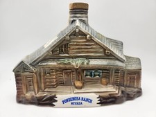 Vintage 1969 Jim Beam decanter of the Ponderosa Ranch in Nevada. Regal China. picture