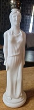 Vintage Avon 1969 ATHENA Milk Glass Greek Goddess Woman Decanter S.S.S. Empty picture