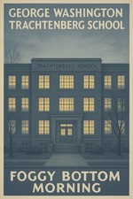 🌆 Foggy Bottom Morning Poster - 24x36” Premium Art Print 200GSM 💎 picture
