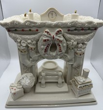 Lenox China Jewels Twas The Night Collection Fireplace Votive Candle Holder USA picture