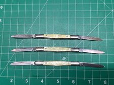 Lot Of 3 Imperial Tuxedo Knives picture