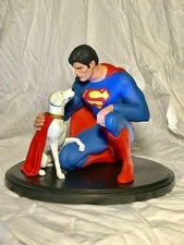 Superman and Krypto Resin Sculpture Statue Model Kit  Unpainted/Unassembled picture