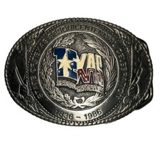 State Of Texas Sesquicentennial Celebration 1836-1986 Commemorative Belt Buckle picture