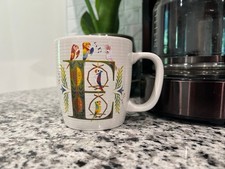 Disney Parks ABC Collection Mug Letter E for Enchanted Tiki Room Both Parks Bird picture