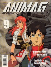 ANIMAG #9 ENGLISH ANIME MAGAZINE 1989 picture