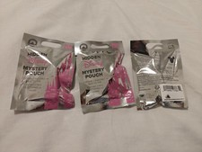 Lot of 3 Disneyland Hidden Disney Mystery Pin Pouches Pink Castle Sealed NEW picture