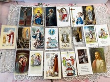 Vintage Holy Cards 1930s-1970s New Never Used France Belgium Lot of 20 H-20 picture