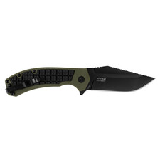 NIB Kershaw Knife Faultline 8760 OD Green GRN 8Cr13MoV Pocket Knife Stainless picture