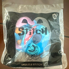 Disney Stitch Ukulele Stitch Plush Toy #5 McDonald's 2022 Disney Franchise picture