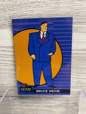Batman The Animated Series 1993 Topps Bruce Wayne 4 of 100 picture