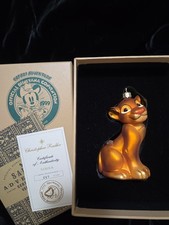 Signed By Christopher Radko Disney Simba 1999 Disneyana Convention LE 547/1000 picture