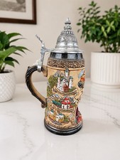 Zöller & Born 1L Limited Edition German Beer Stein Oberammergau NEW Tags #205 picture